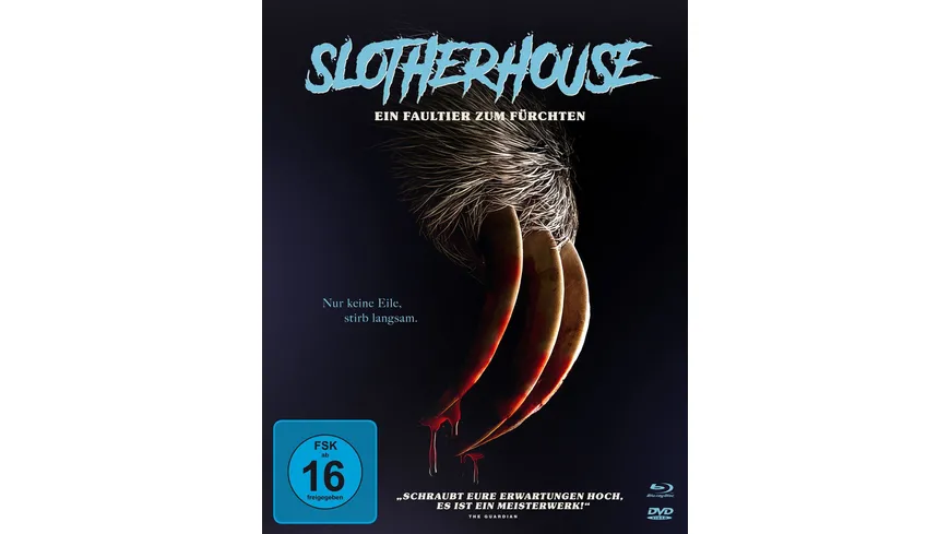 Slotherhouse - Ein Faultier zum Fürchten - Mediabook  (Blu-ray+DVD)