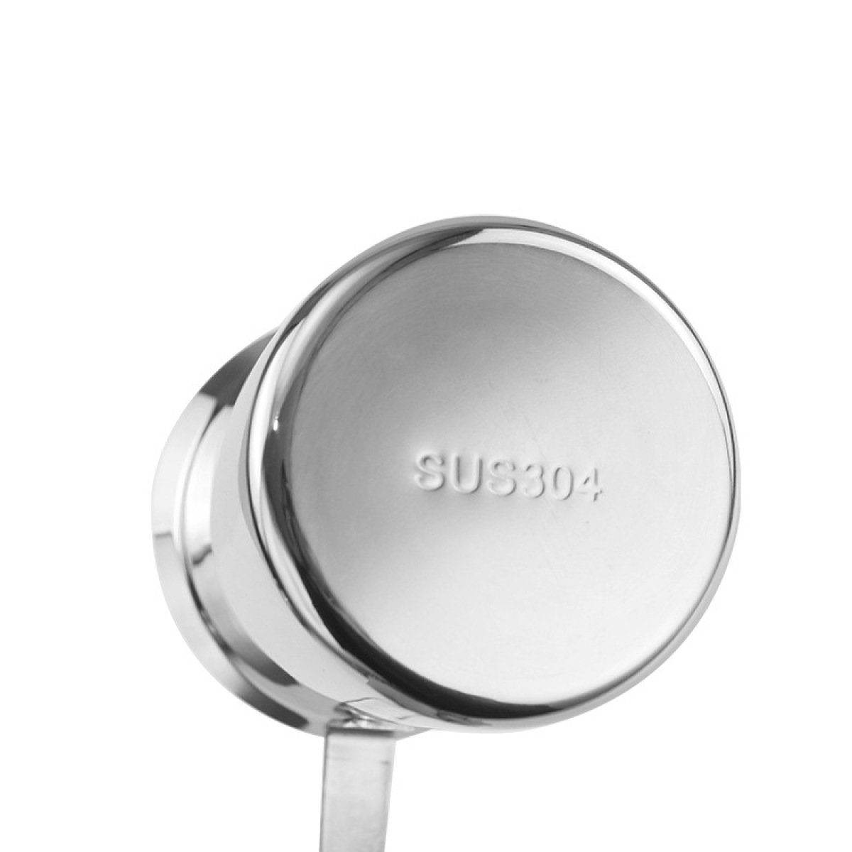 ZmdecQna Milchaufschäumer Milchschäumer mit griff Latteo,Silber,Double Mesh,Manuell