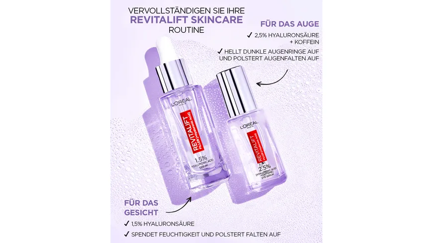 L'Oréal Paris Revitalift Filler Augenserum 20 ml