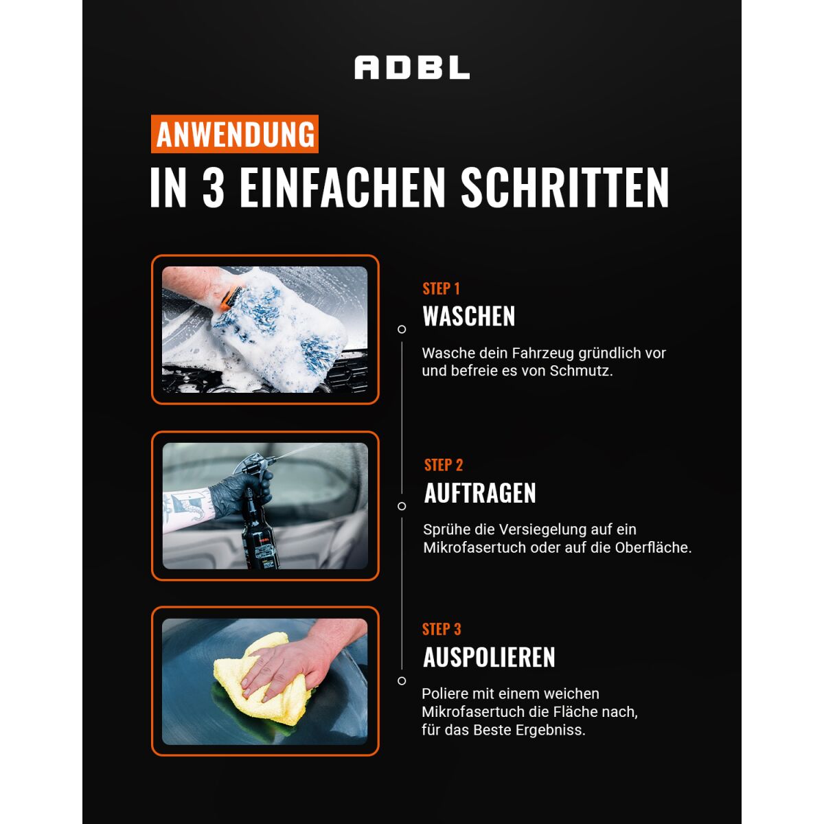 ADBL Speed QD Quick Detailer mit Canyon Trigger 1L