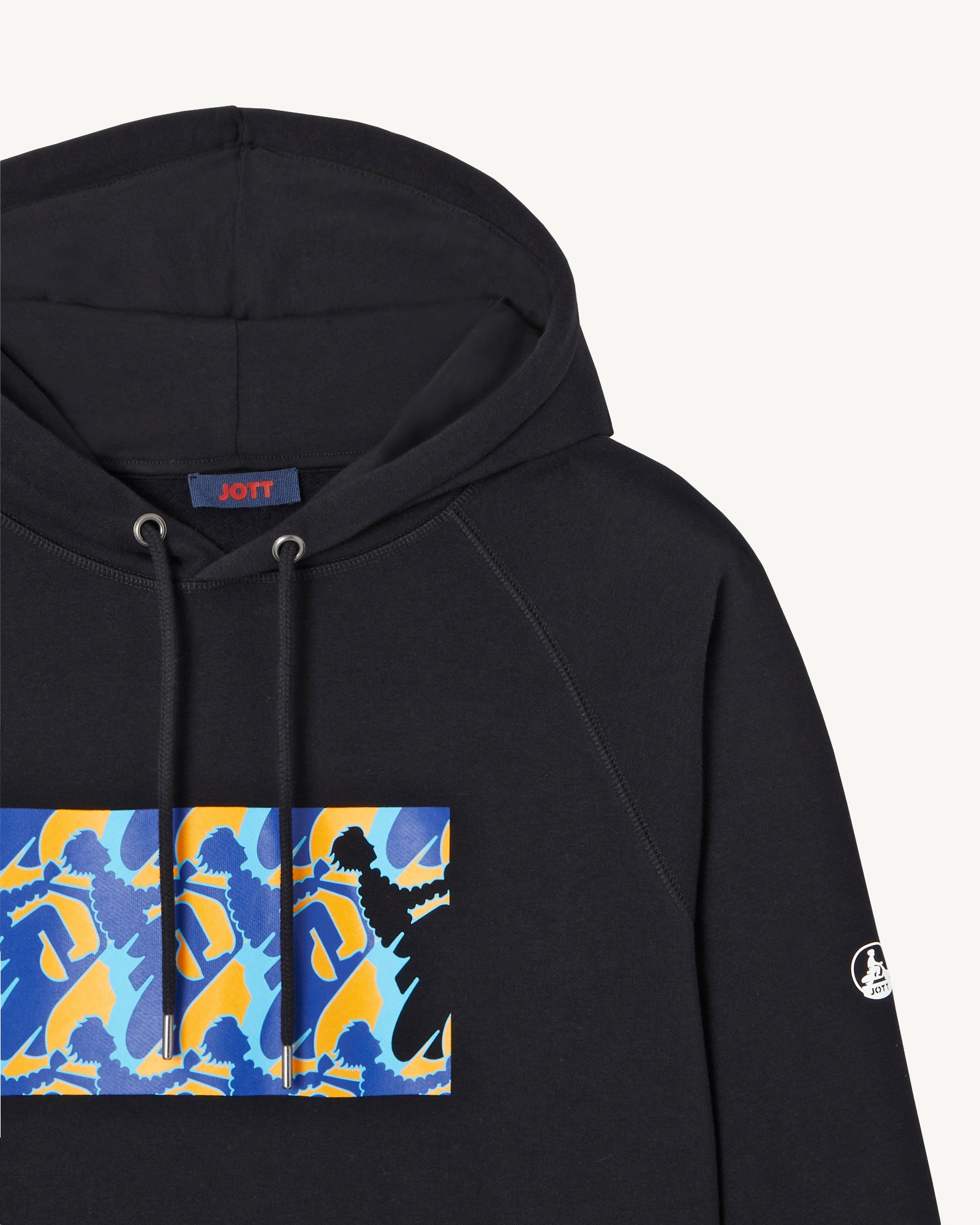 Sweat en coton biologique Noir Bispo