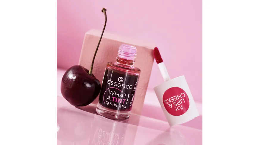 essence WHAT A TINT! lip & cheek tint 01 - Kiss from a rose