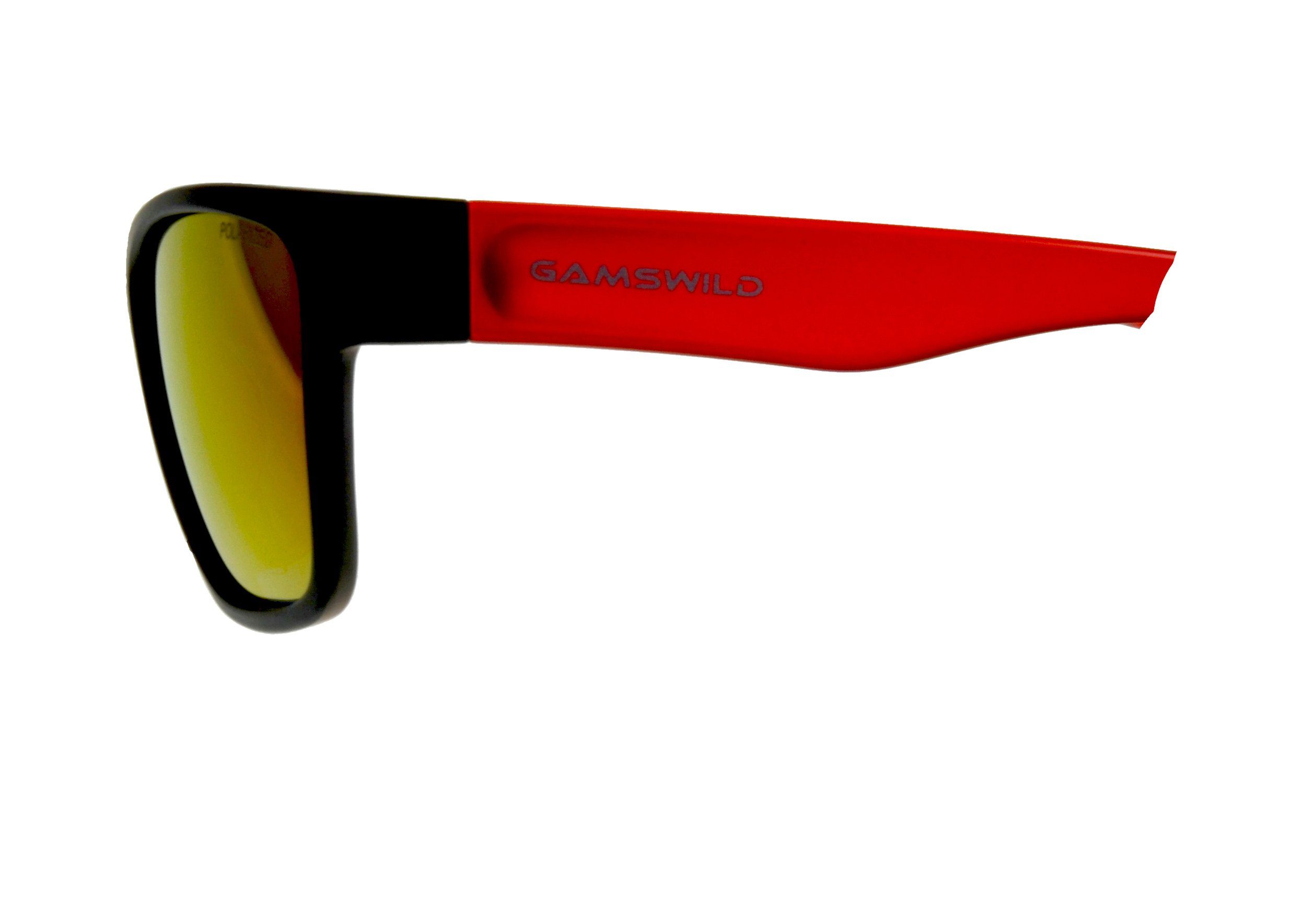 Gamswild Sonnenbrille WJ2118 GAMSKIDS Jugendbrille 8-18 Jahre Kinderbrille kids Unisex halbtransparenter Rahmen NEU 