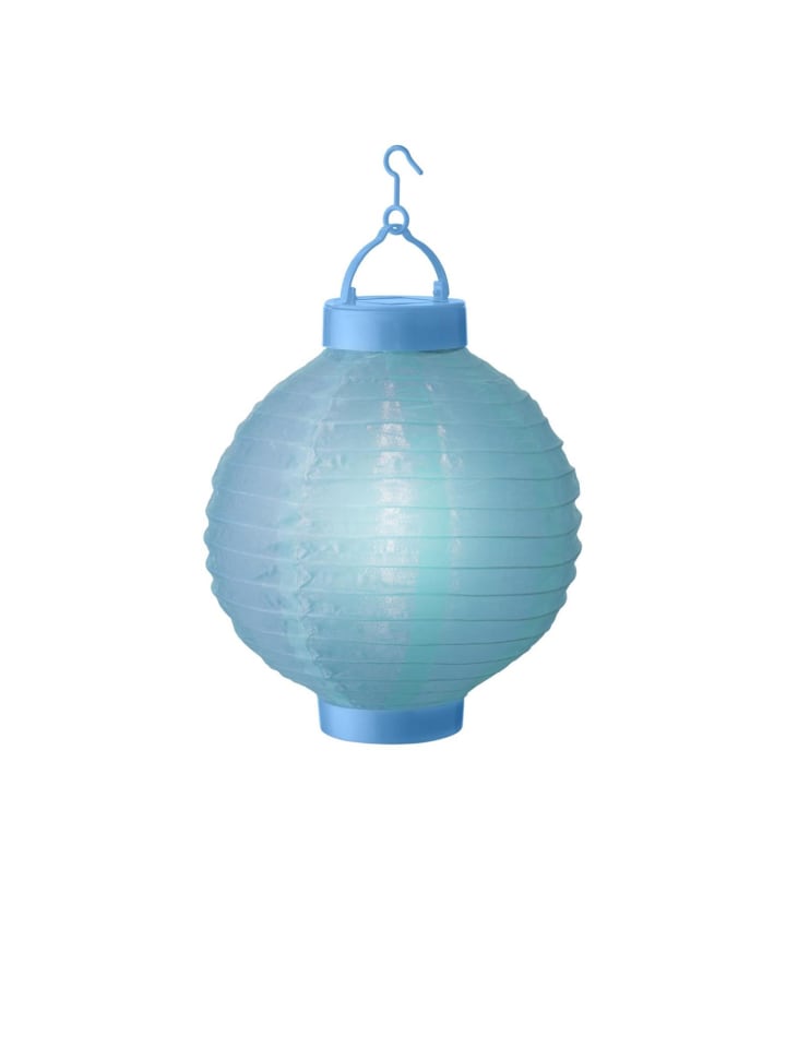 MARELIDA LED Solar Lampion in blau - D: 20cm günstig kaufen onesize