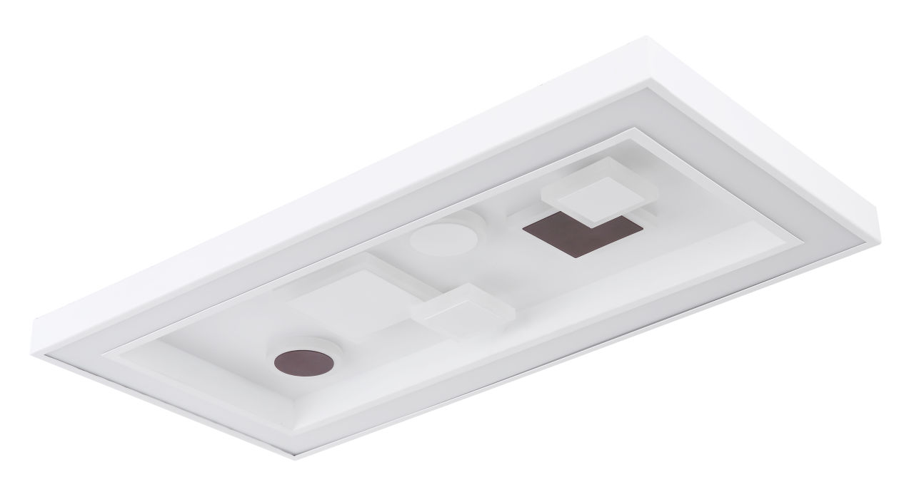 Globo Lighting - RABEA - Deckenleuchte Metall weiß, LED