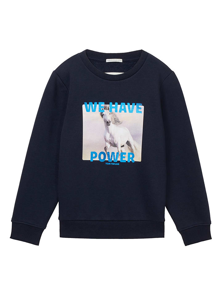 TOM TAILOR kids Sweatshirt in Dunkelblau günstig kaufen
