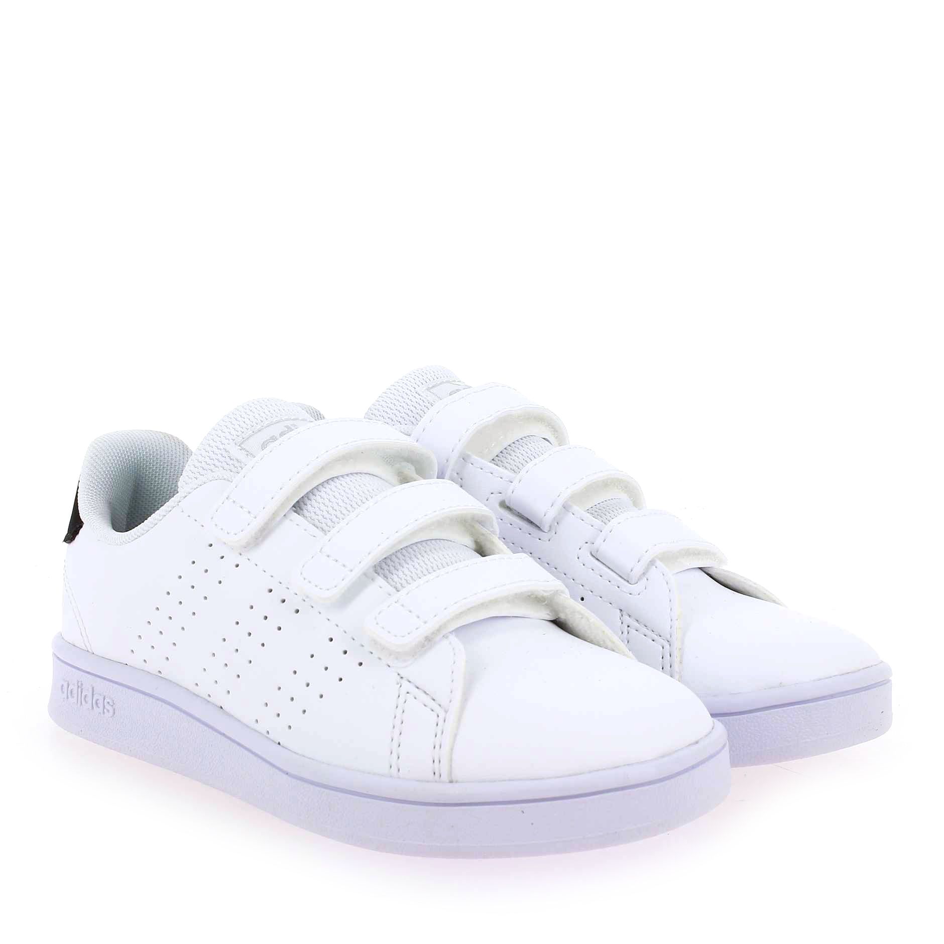 Adidas Originals  ADVANTAGE CF C - Blanc Noir