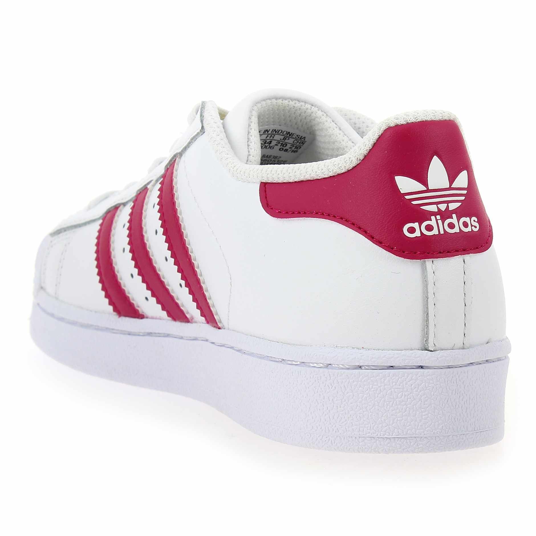 Adidas Originals  SUPERSTAR - Blanc Rose