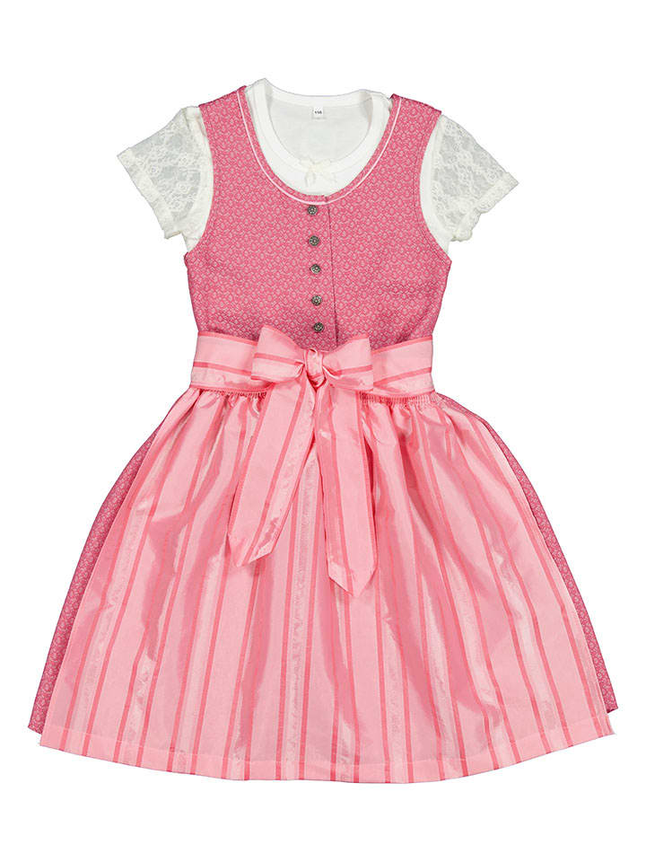 Turi Landhaus Dirndl in Pink/ Rosa günstig kaufen