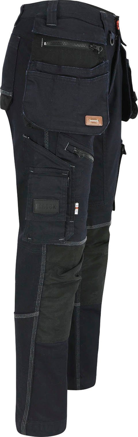 Herock Arbeitshose Linx Stretch, Slim Fit, Cordura® Verstärkungen, Abhnembare Nageltaschen