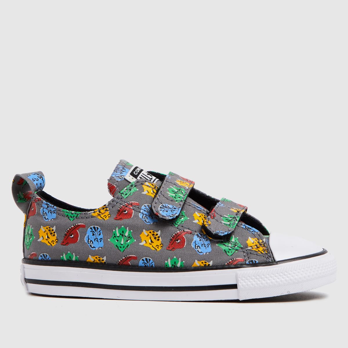 Converse szürke All Star Lo 2V Dino fiú kisgyermek tornacipő