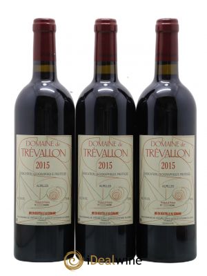 IGP Alpilles Trévallon (Domaine de) Eloi Dürrbach  2015 - Lot de 3 Bouteilles