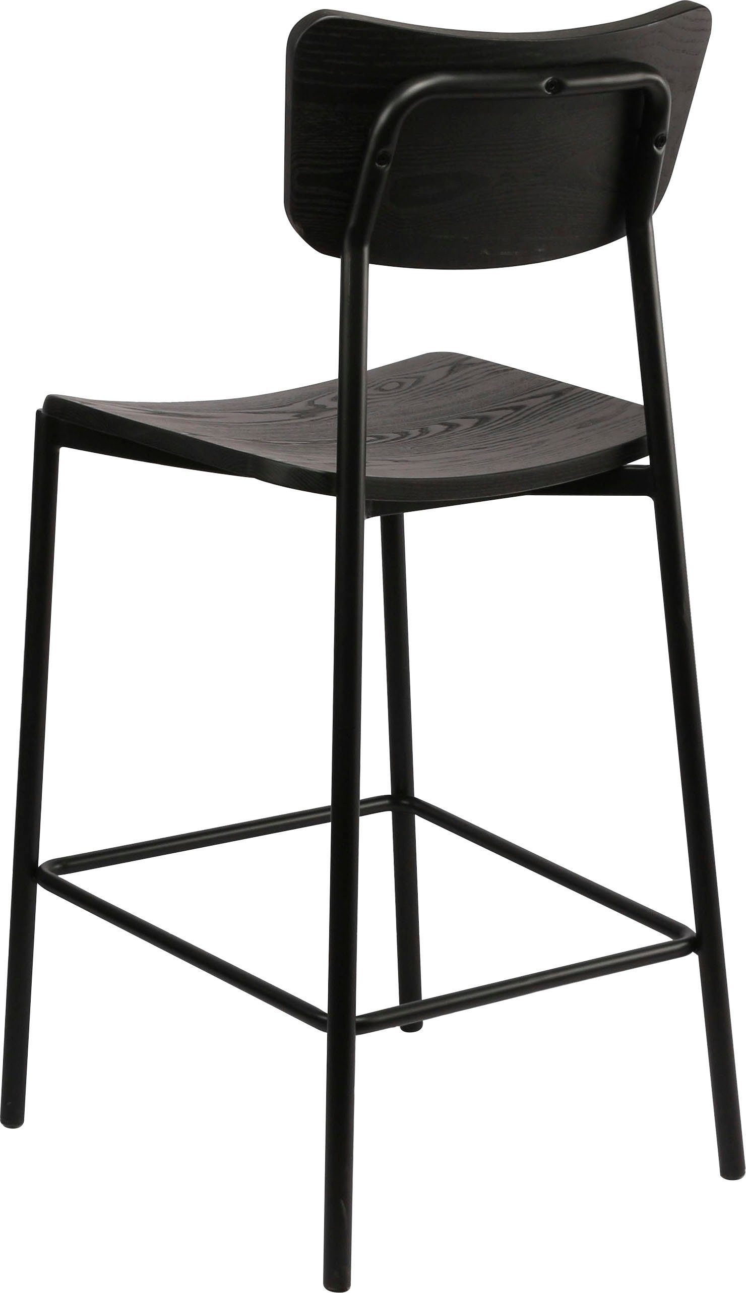 LeGer Home by Lena Gercke Bistrostuhl Meyra, in 2 Farben, Massivholz, Sitzhöhe 63 cm