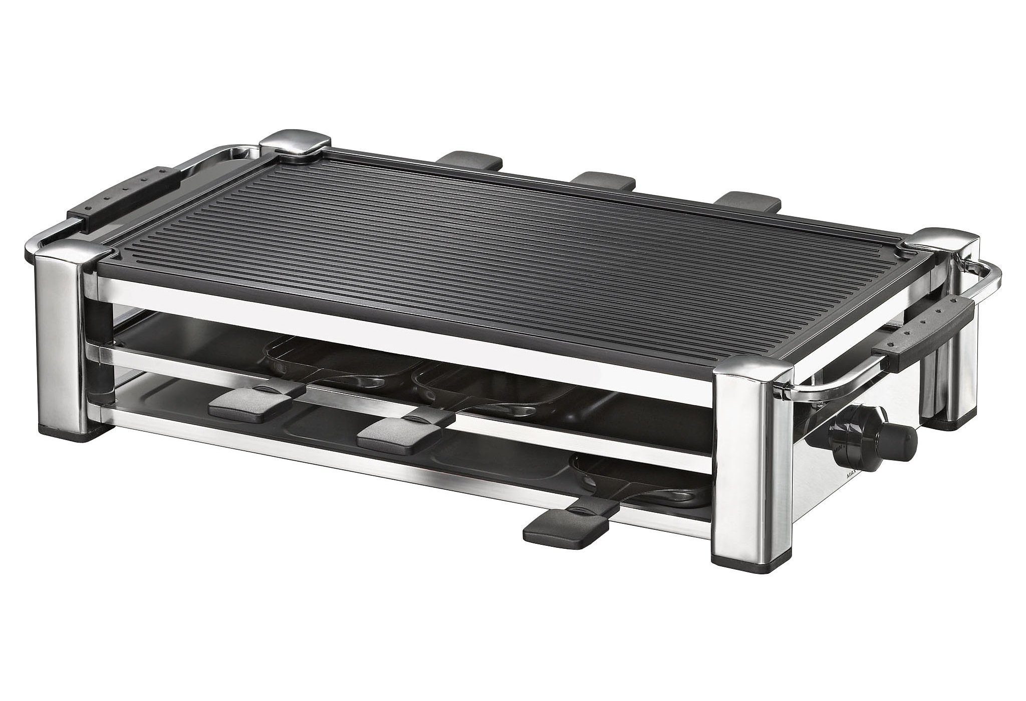 Rommelsbacher Raclette Fashion RCC 1500, 8 Raclettepfännchen, 1500 W
