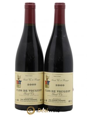 Clos de Vougeot Grand Cru Castagnier (Domaine)  2009 - Lot de 2 Bouteilles