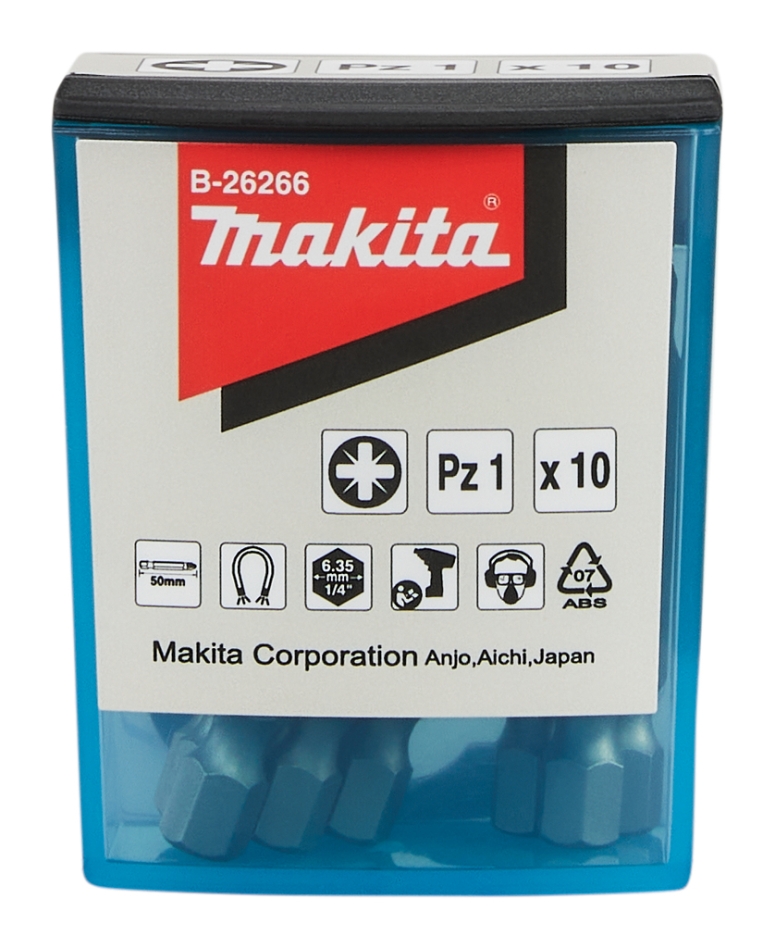 „Makita“ priedai B-26266 atsuktuvas PZ1 x 50 mm, 10 vnt.