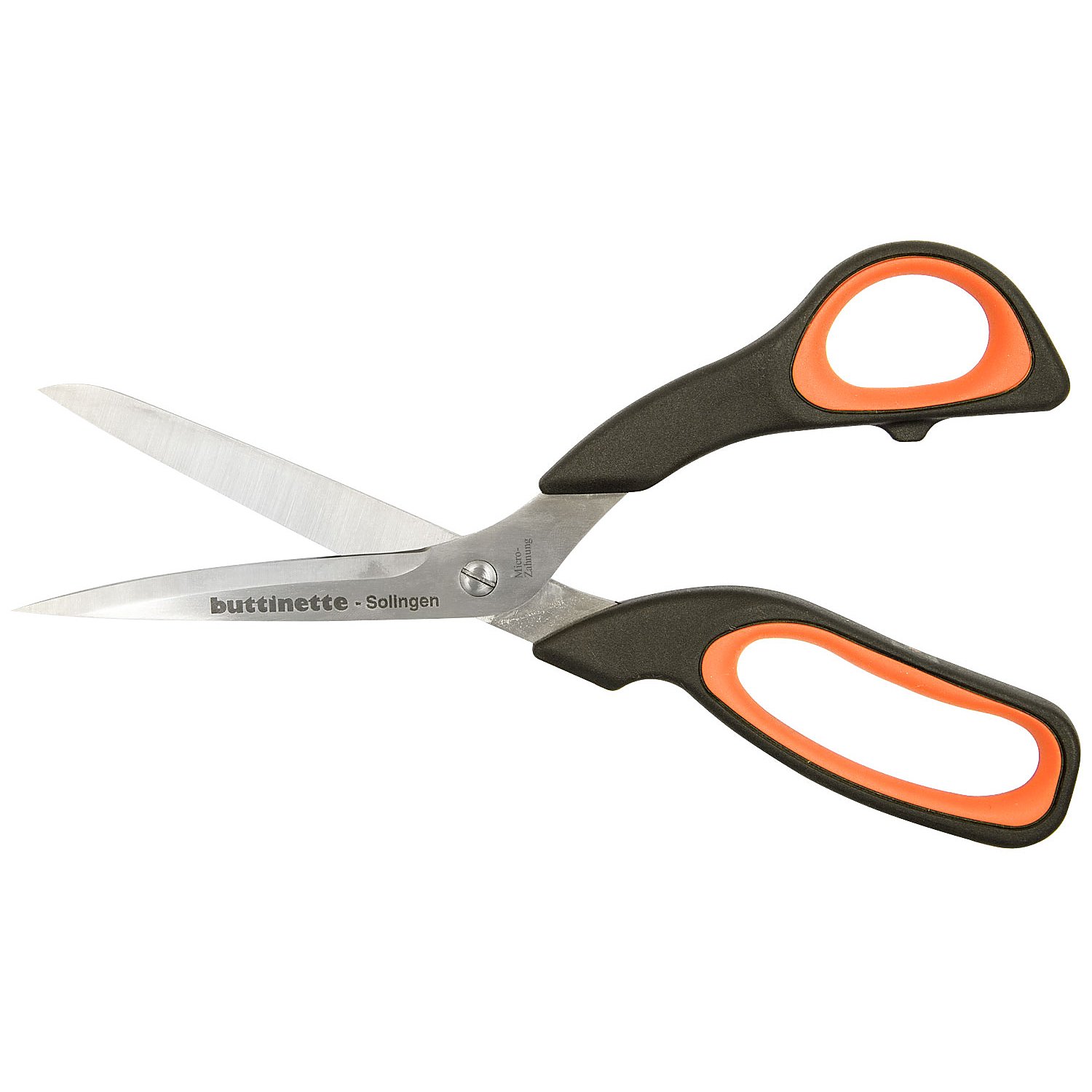buttinette Profi-Schneiderschere mit Mikroverzahnung aus Solingen, Länge: 24 cm