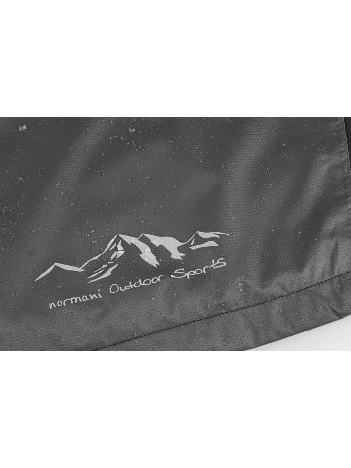 Normani Outdoor Sports Kinder Regenjacke Puyallup in Schwarz günstig kaufen
