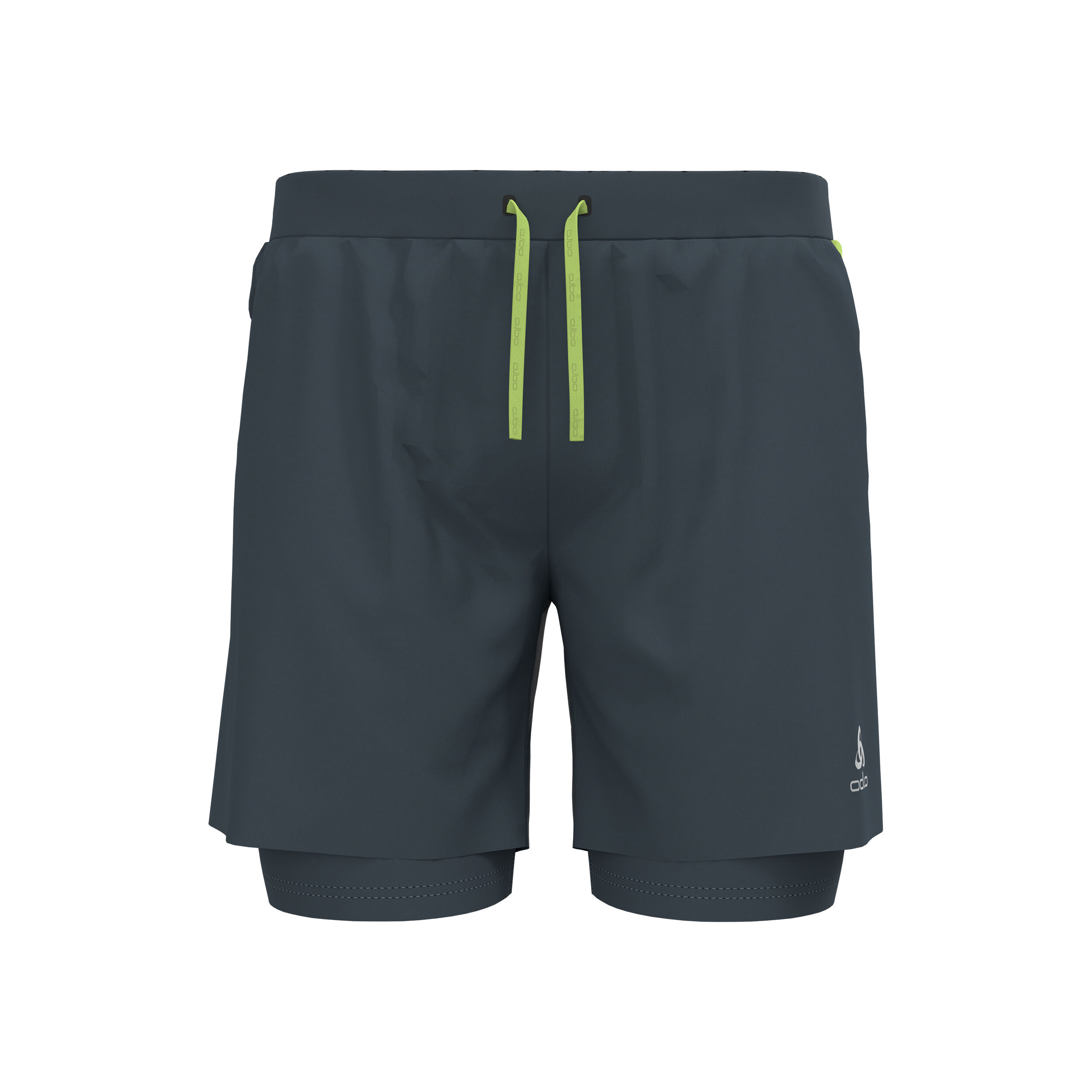 X-Alp Trail 6inch 2in1 Laufshorts Herren - Dunkelgrau