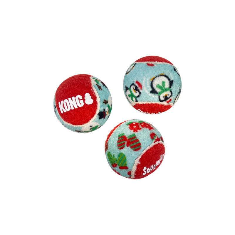 KONG Hundebälle KONG Holiday SqueakAir Balls 6 Stk