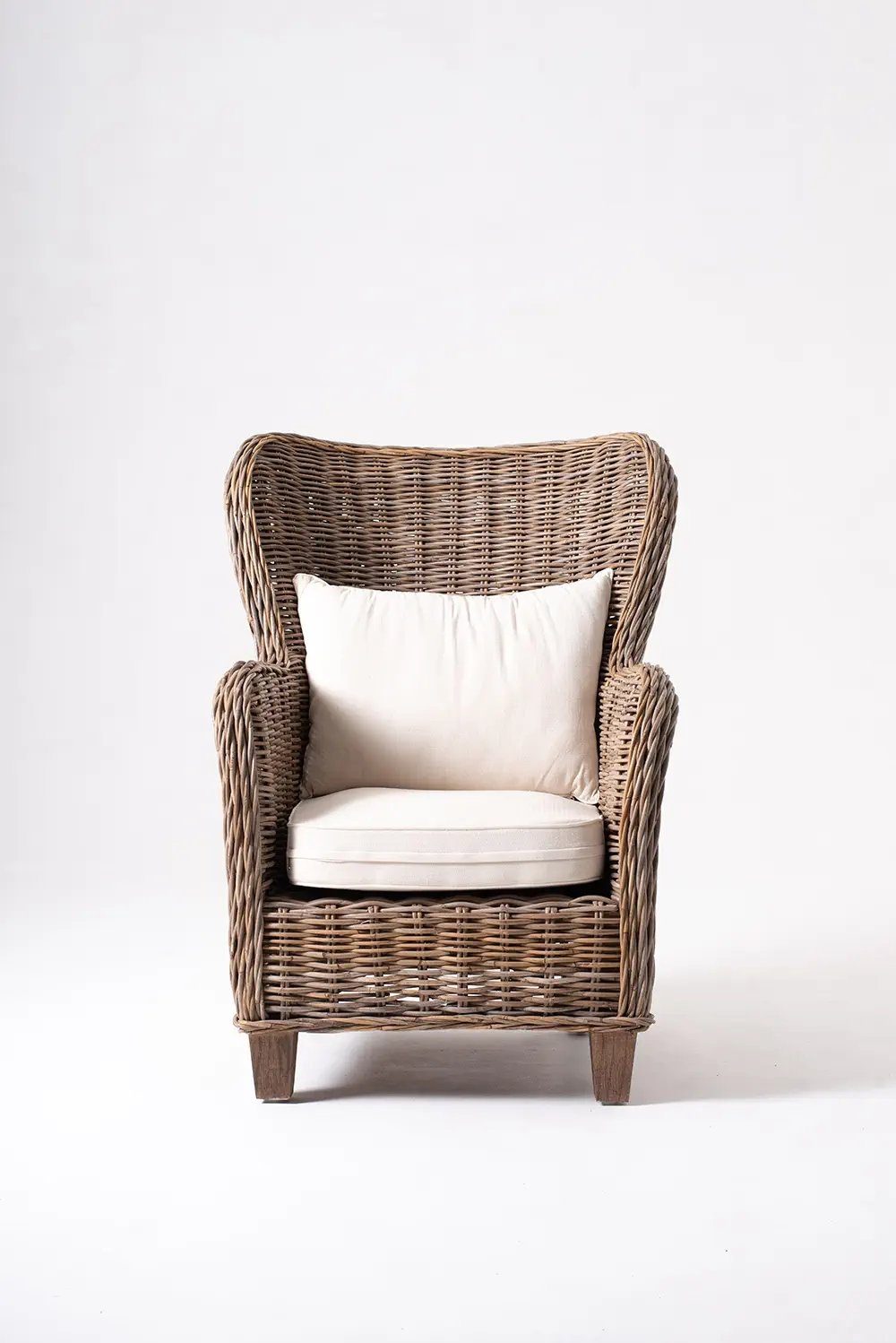 Novasolo Rattanstuhl Wickerworks (1 St), Hohe Rückenlehne, King, King Stuhl