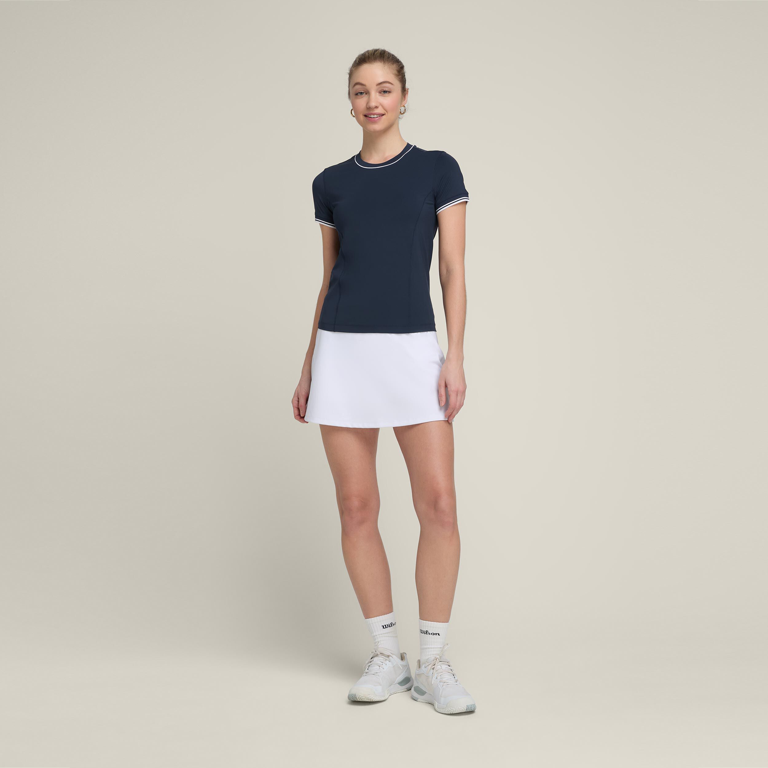 Baseline Seamless Team T-Shirt Damen - Dunkelblau
