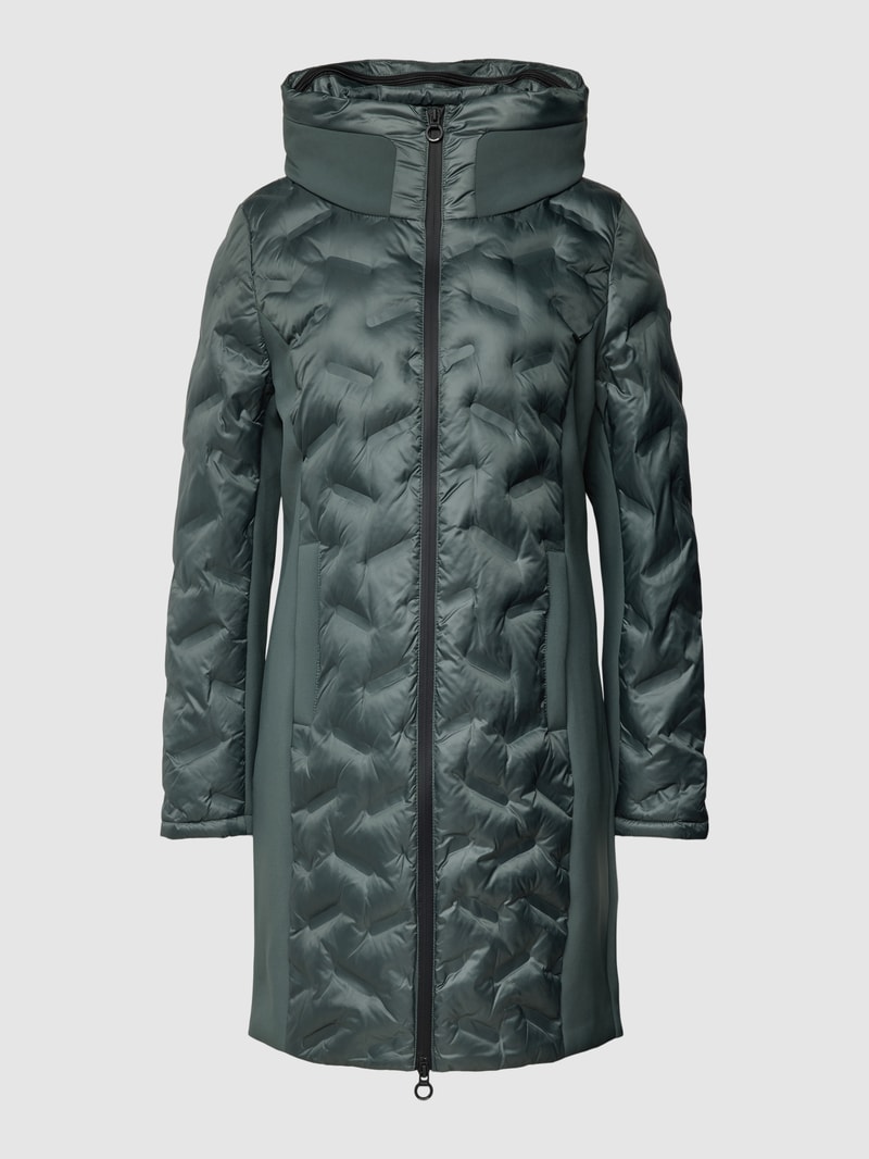 Hybridjacke mit Prägungen in bottle