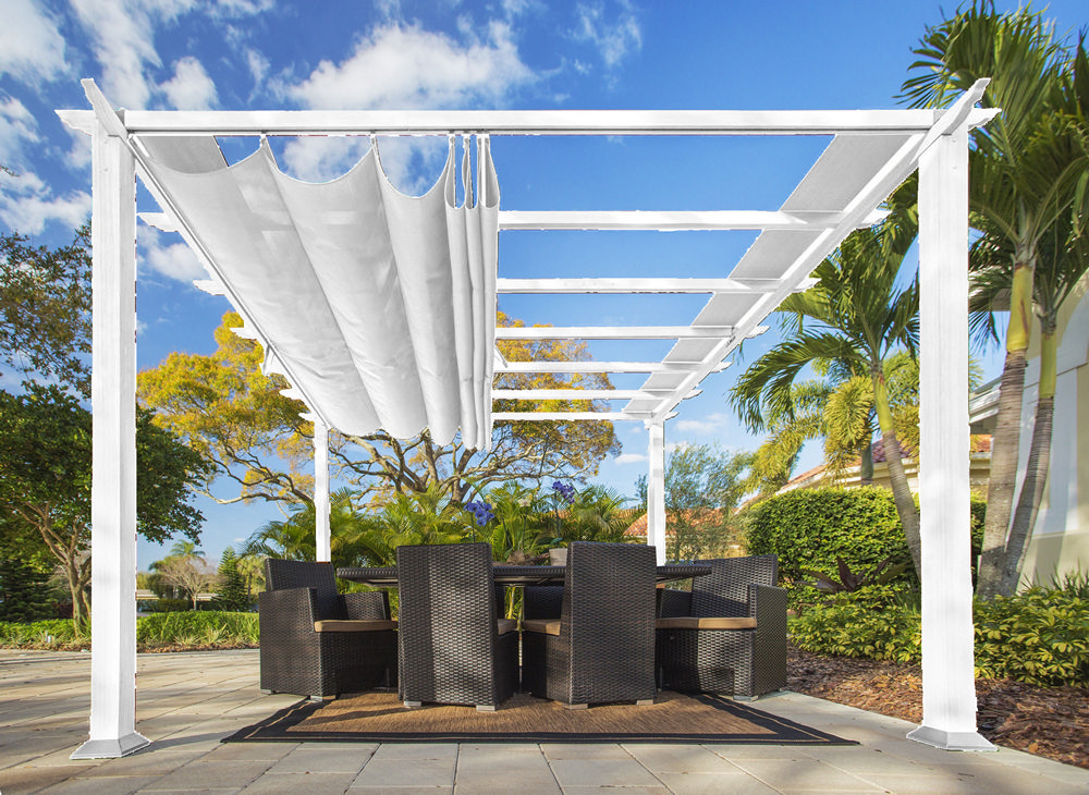 50NRTH Paragon Outdoor Pavillon Florida 12,25 m² Weiss