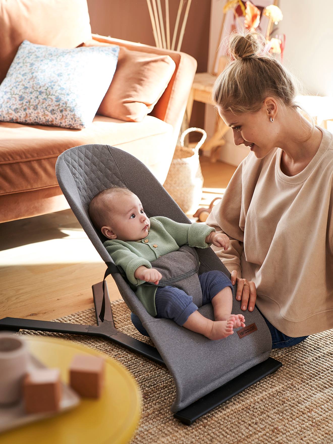 Transat vertbaudet Babyplum’ II gris anthracite