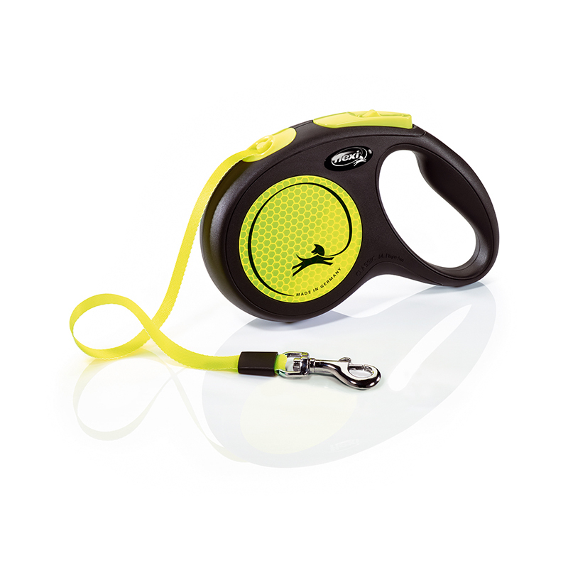Flexi Hundeleinen Flexi New Neon Gurt neon M