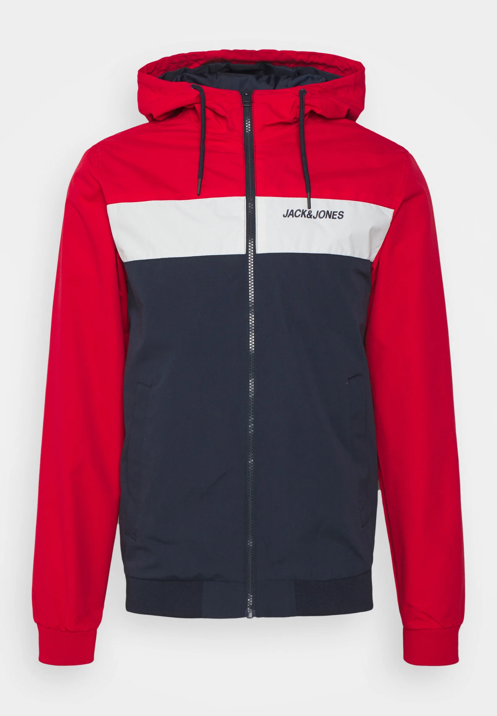 Jack & Jones JJERUSH BLOCKING HOOD - Chaqueta ligera