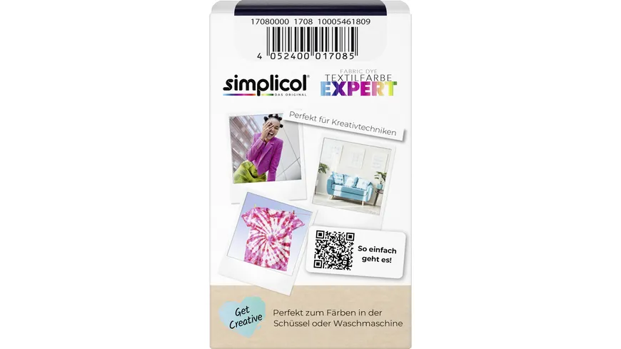 simplicol Textilfarbe expert Marine-Blau 150 g