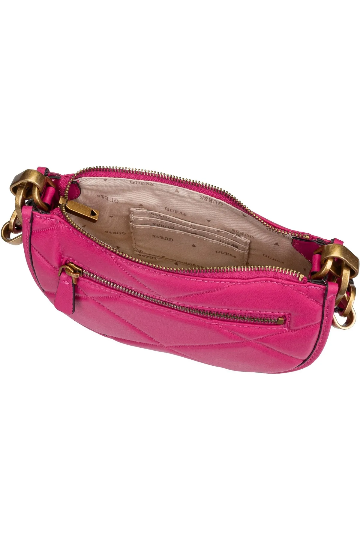 Guess  Clutch - Rosa - Unifarben