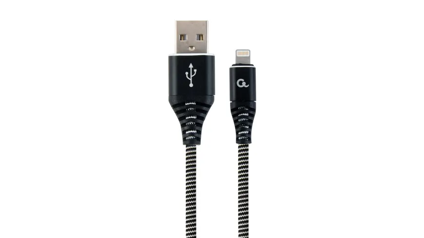 Cableexpert Ladekabel 1 Meter Black/ White