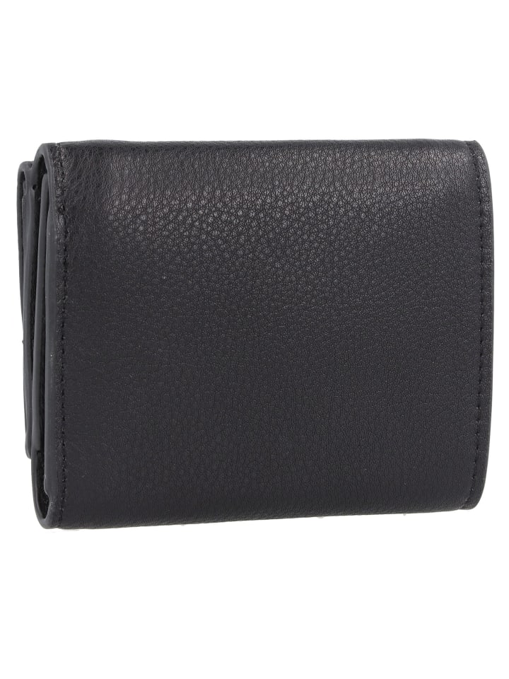 FREDs BRUDER Bobonia Geldbörse Leder 10.5 cm in black günstig kaufen onesize
