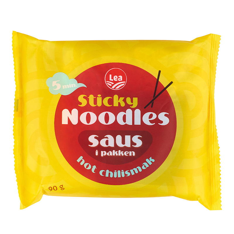 Lea Nudler 90 g m/hot chili saus LEA