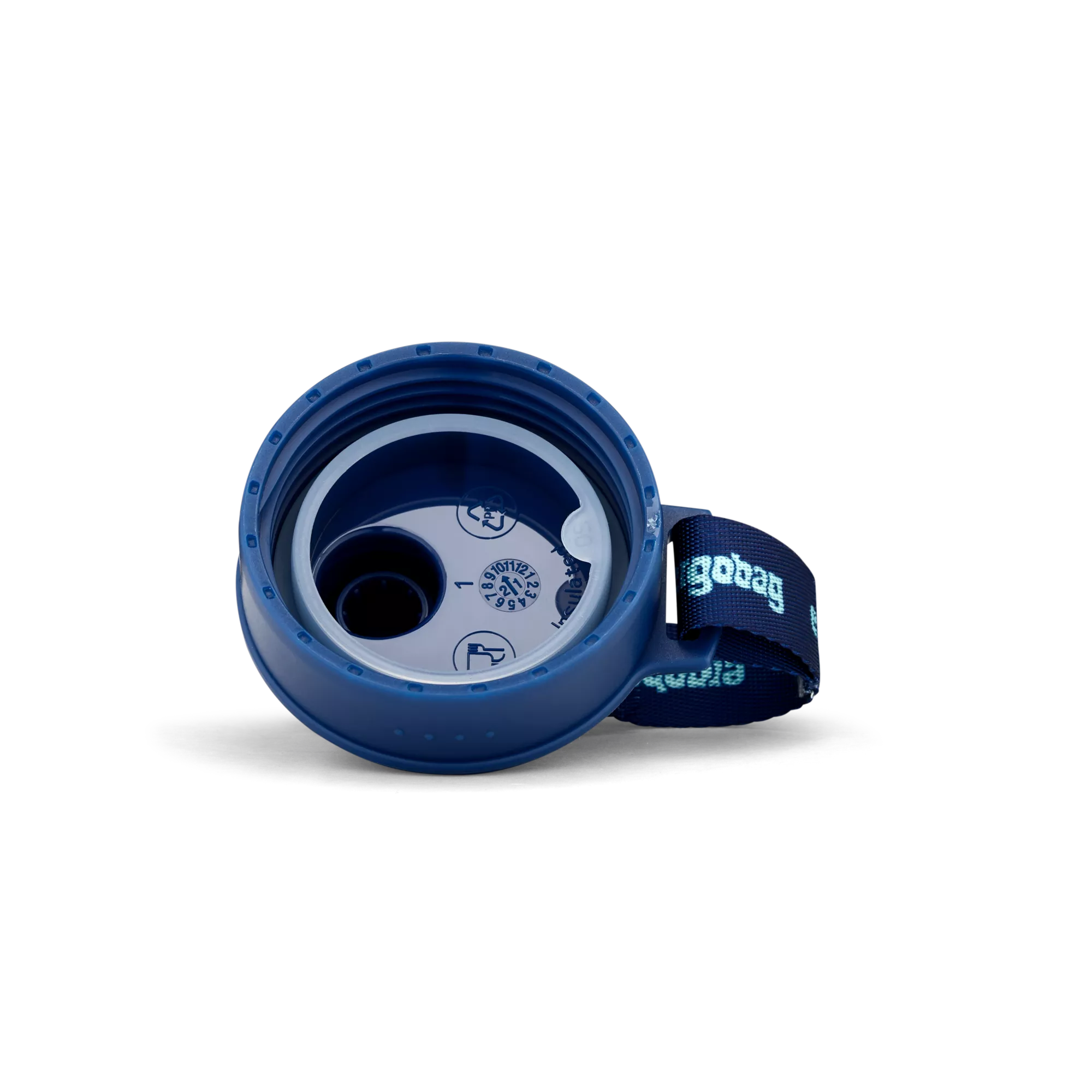 ergobag Edelstahl Trinkflasche Blau