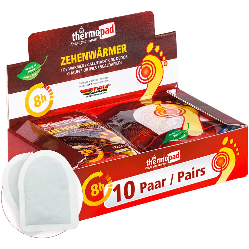 Thermopad Zehenwärmer extra dünn