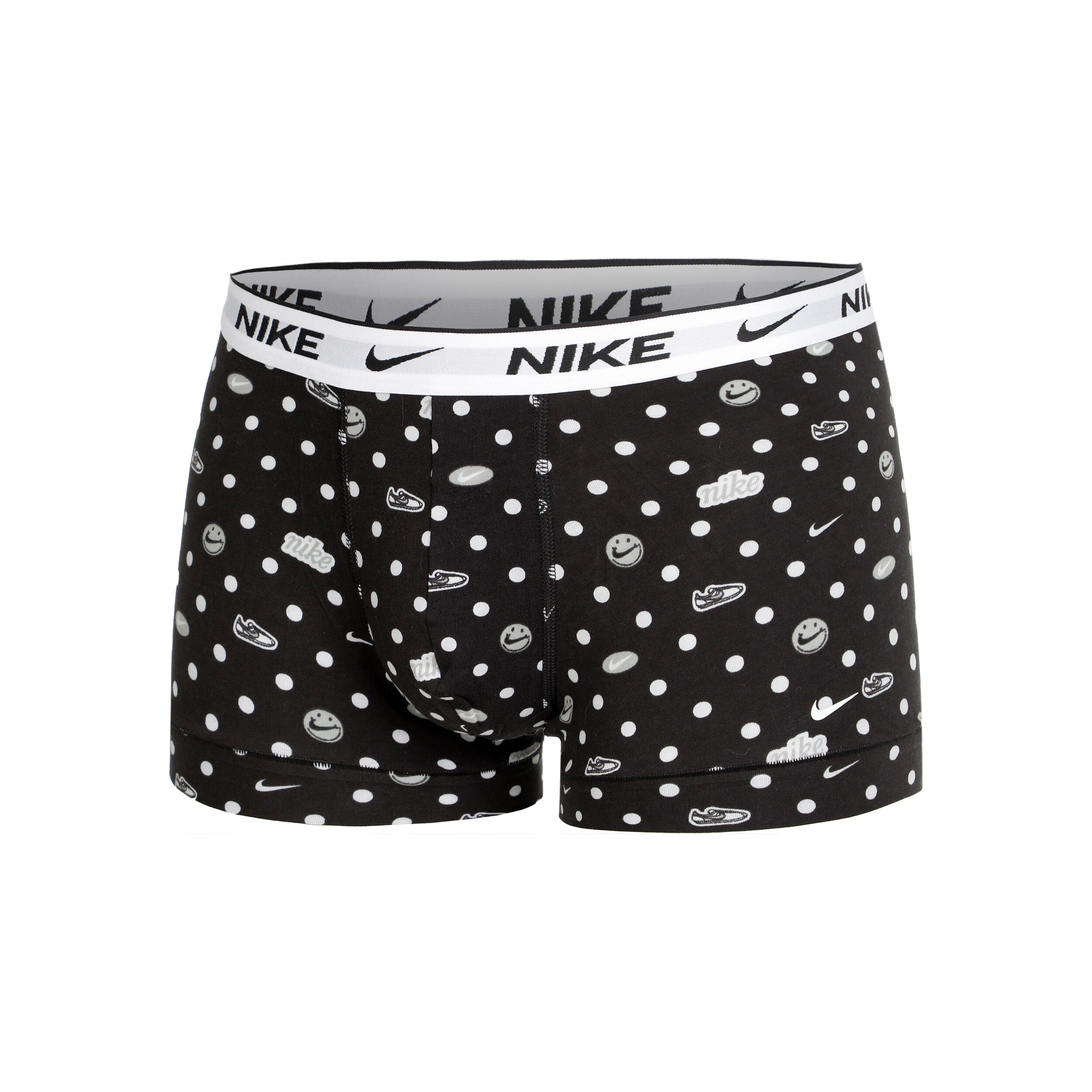 Everyday Cotton Stretch Trunk Boxer Short 3er Pack Herren - Schwarz, Weiß