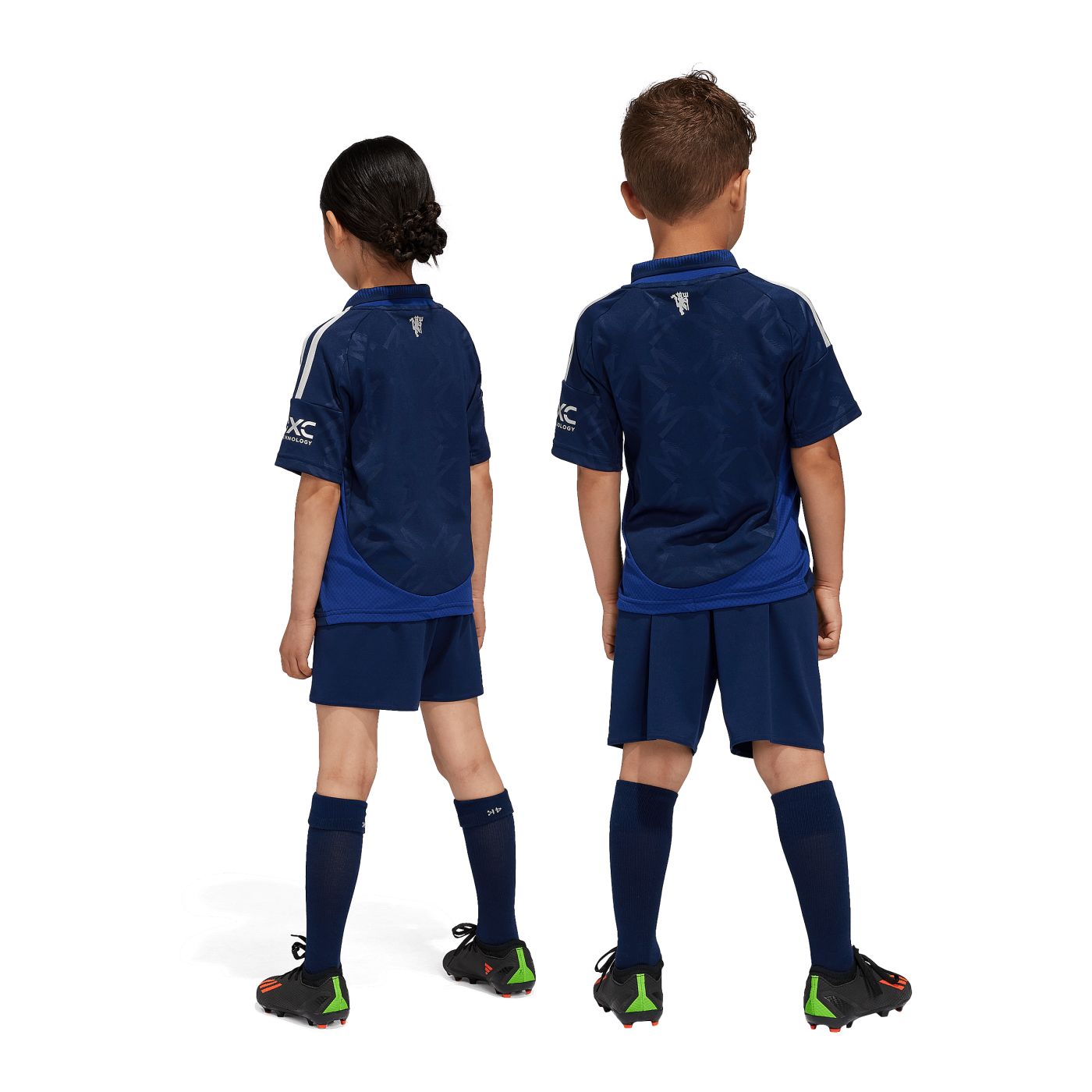 adidas Manchester United Minikit Away 2024/2025 Kids Blau