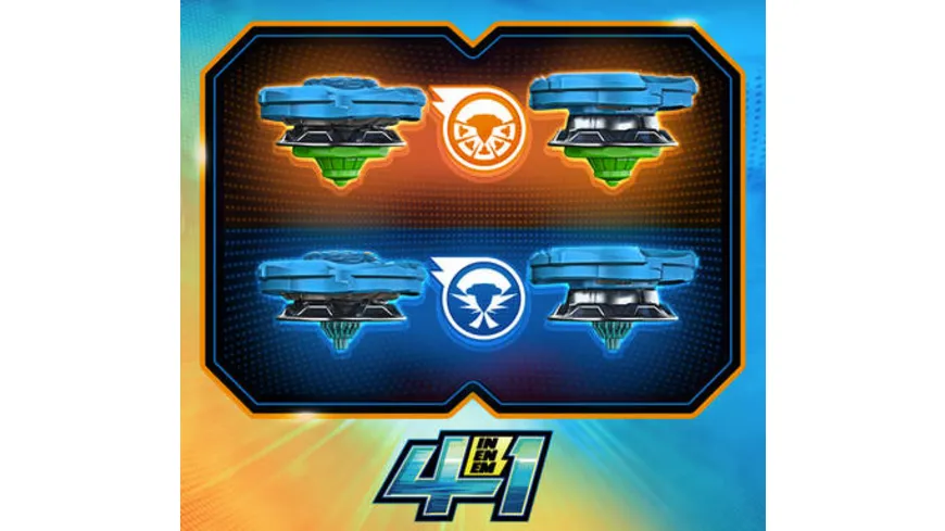 Hasbro - Beyblade Burst QuadStrike Starter Pack, 1 Stück, sortiert