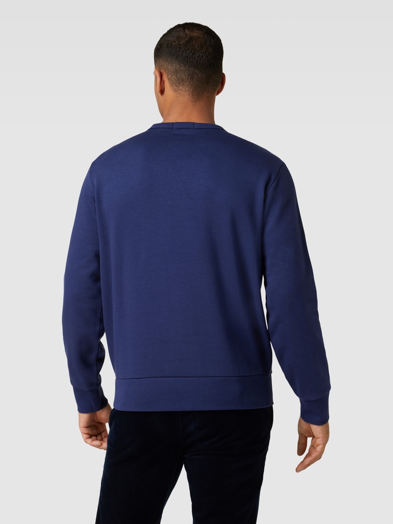 Sweatshirt mit Motiv-Print in ozean blau