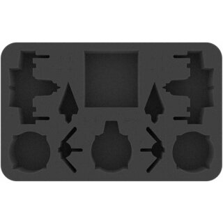 Feldherr Schaumstoffeinlage für X-Wing: Arc-170 + Delta-7 Aethersprite + V-19 Torrent