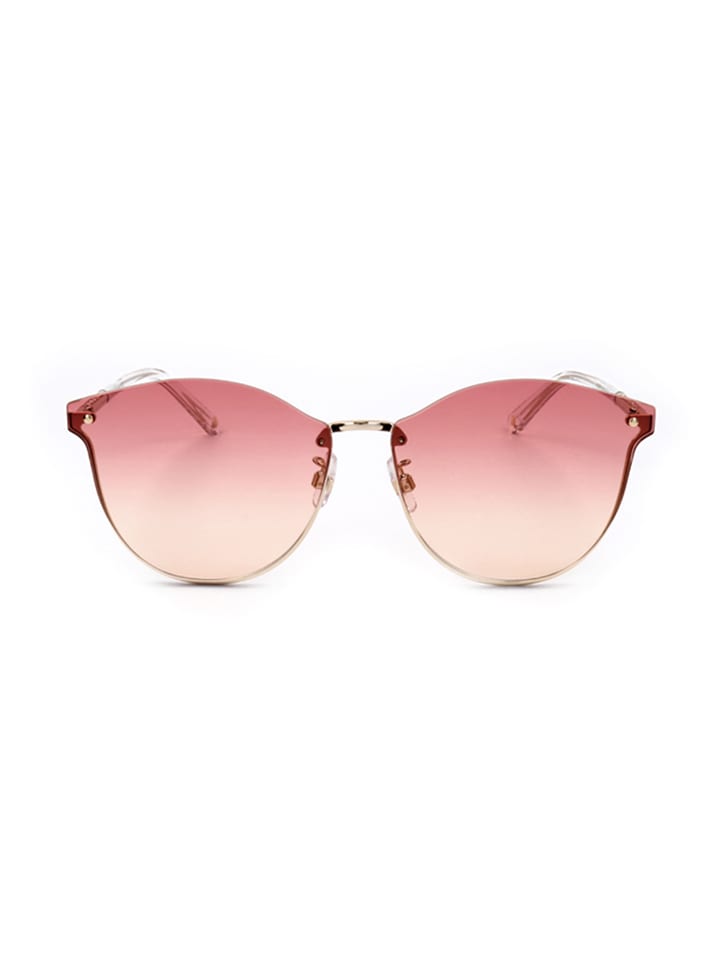 Swarovski Damen-Sonnenbrille in Gold/ Pink günstig kaufen 66