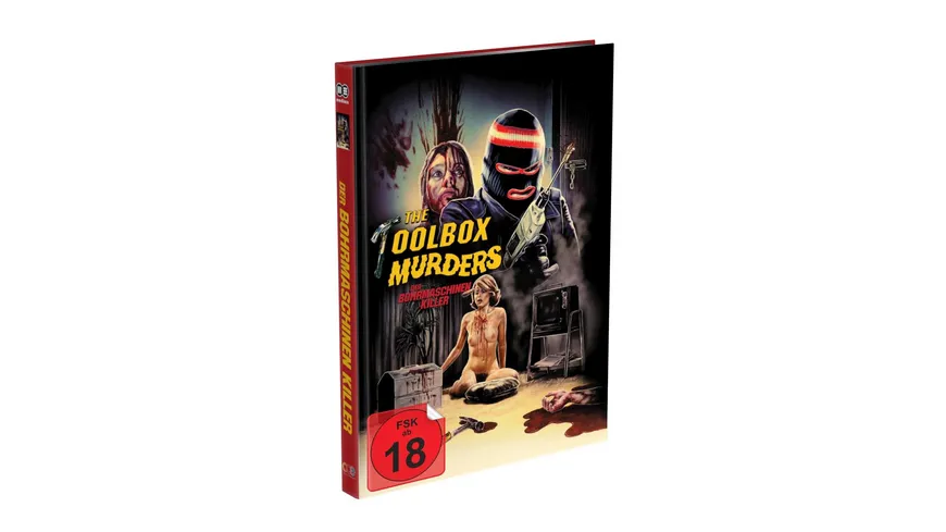 DER BOHRMASCHINENKILLER - 3-Disc Mediabook Cover E (4K UHD + Blu-ray + DVD) Limited 999 Edition - Uncut