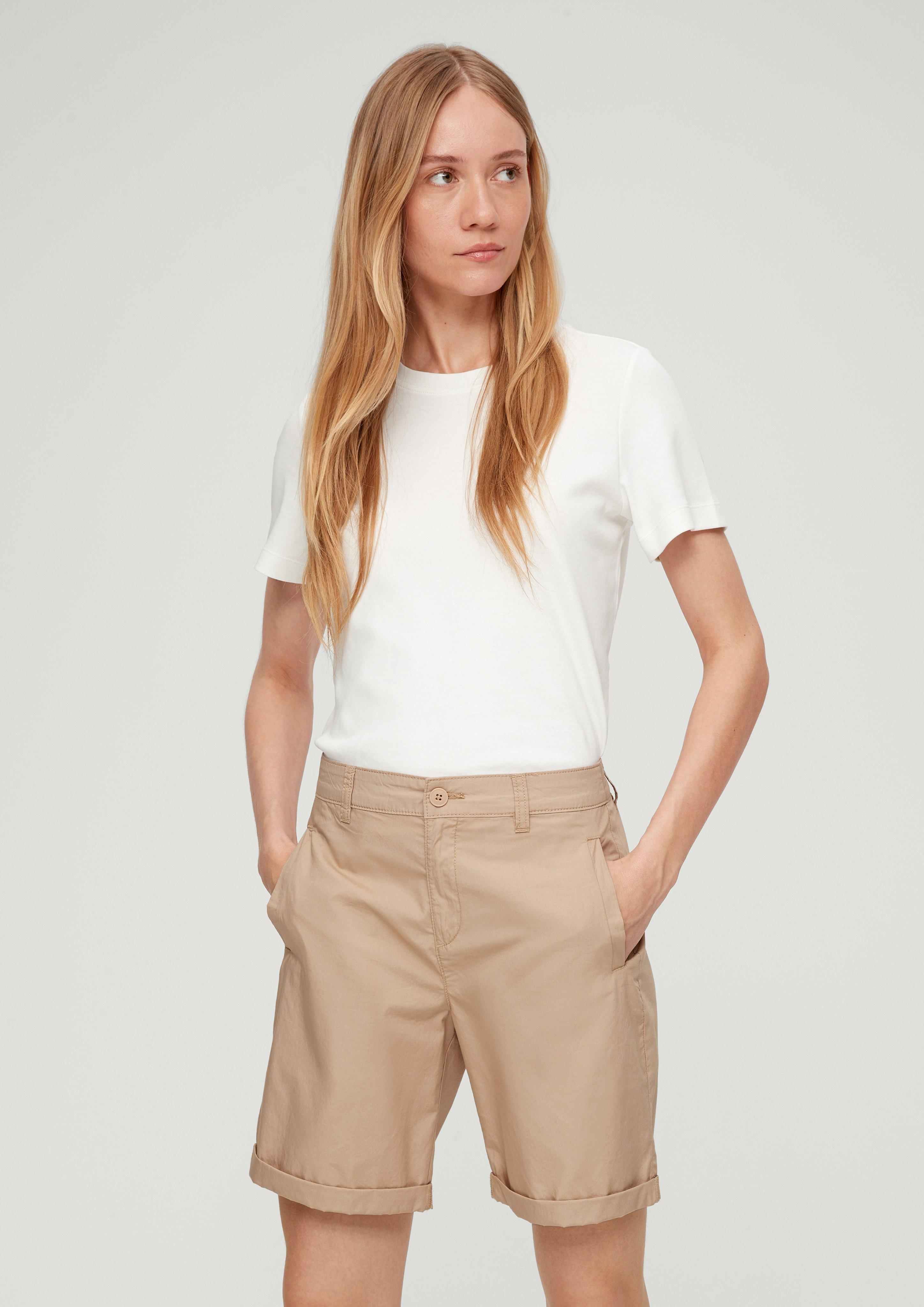 Regular: Shorts aus Lyocellmix  2131081-8408