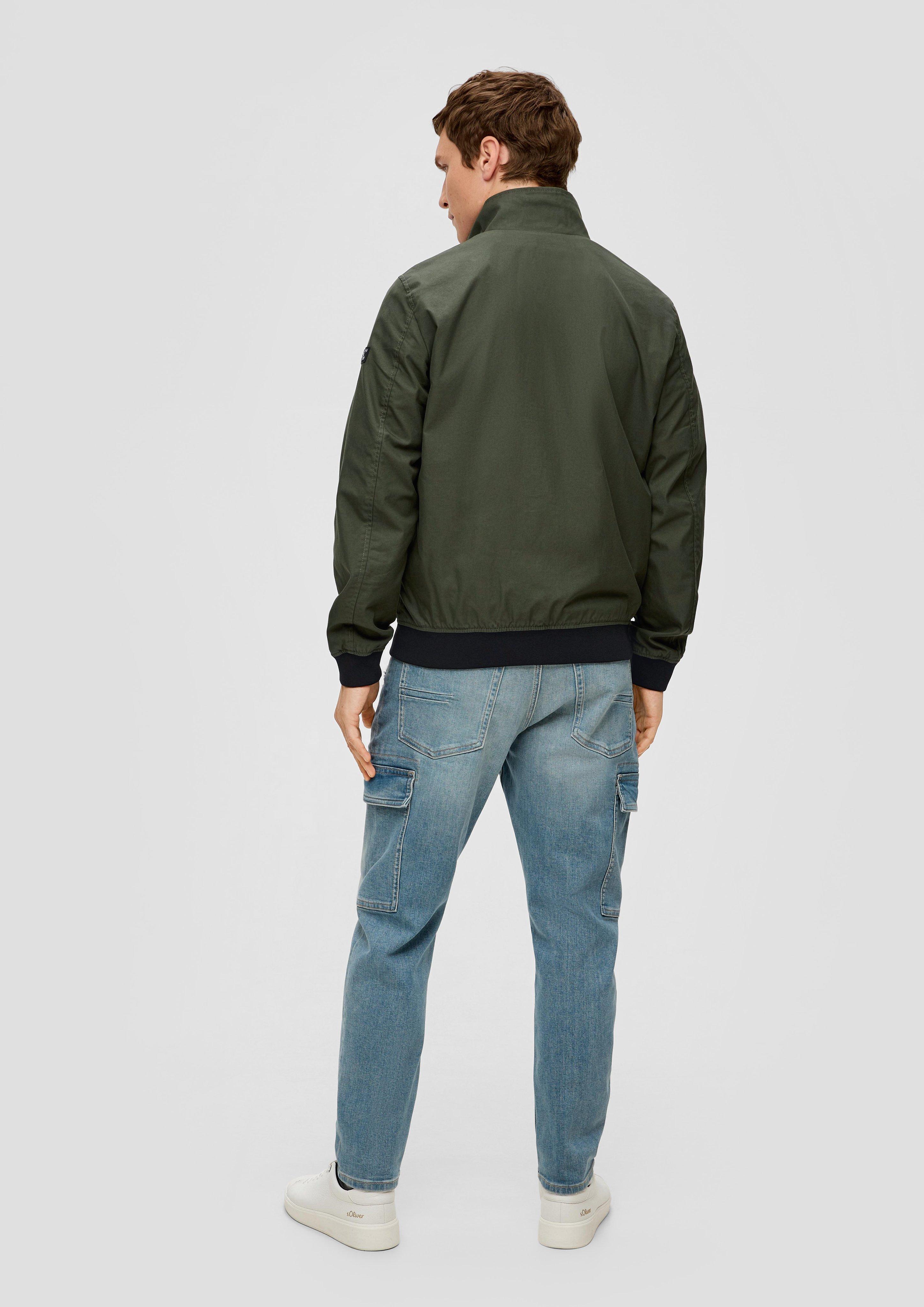 Twilljacke mit Stehkragen  2141342-7940