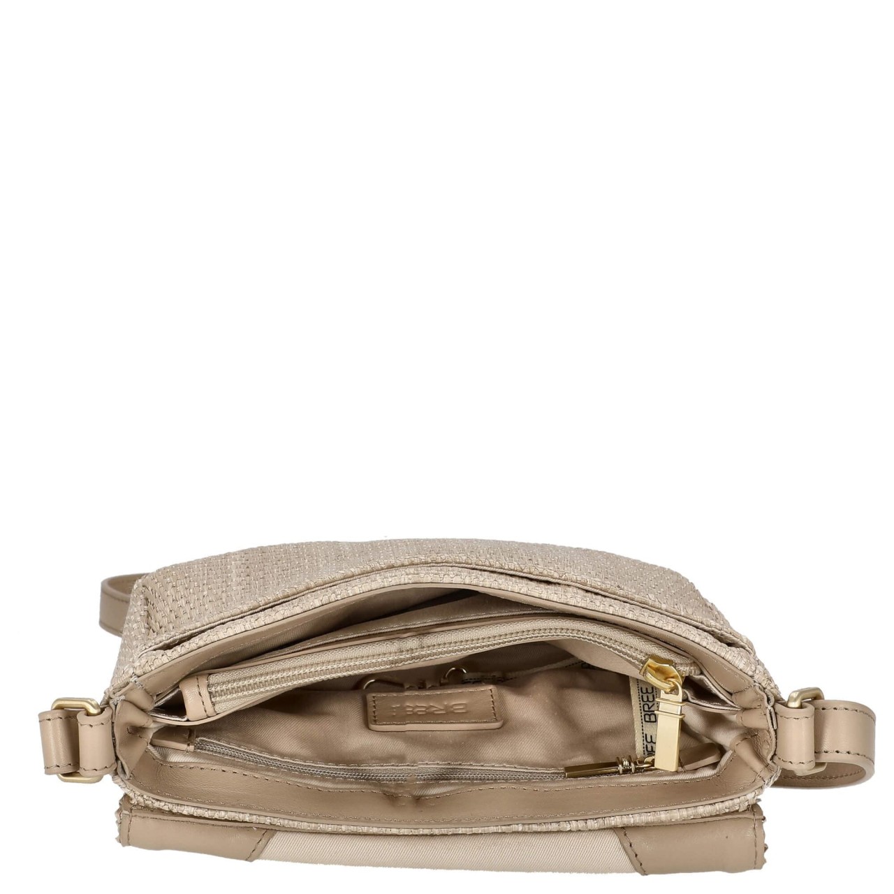 BREE Handtaschen beige Avea6 NubGlatt SaddBg