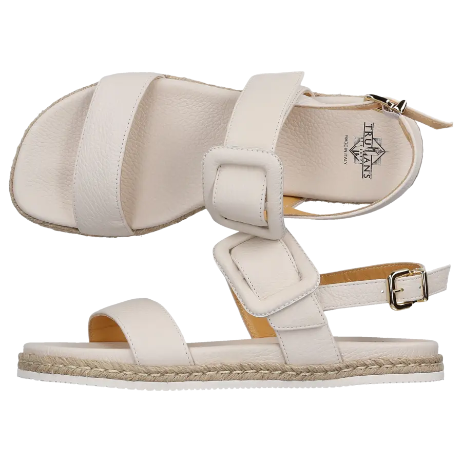 Truman's - Riemchensandalen 9164 Kalbsleder - weiß