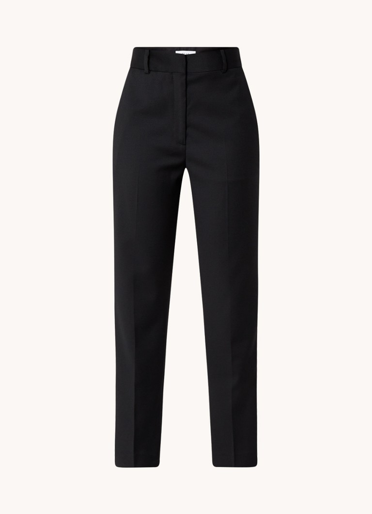 Reiss Haisley high-waist tapered fit trousers with side pockets